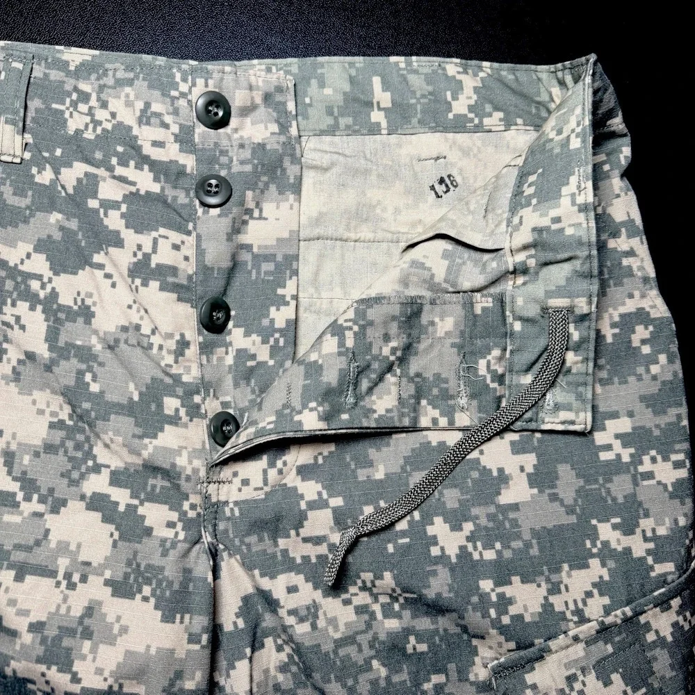 US Army ACU Combat Uniform Pants M Reg UCP Digital Camo Ripstop Nylon/Cotton - Picture 5 of 8
